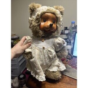 RAIKES BEAR "JENNY” HOME SWEET HOME 1988 VINTAGE COLLECTION - Hand Signed